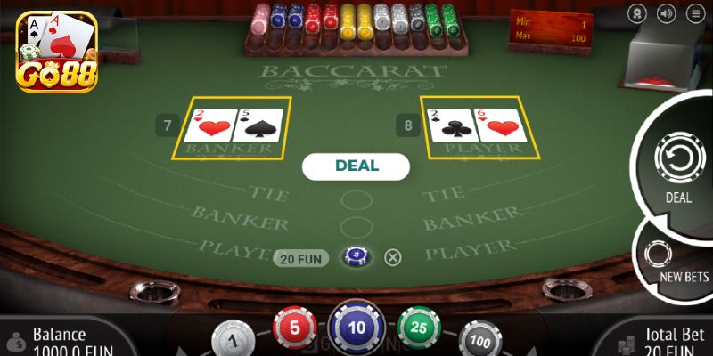 Tổng hợp một vài mẹo chơi Baccarat giúp thắng đậm