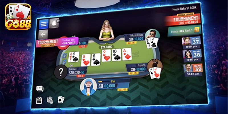 Lưu ý quan trọng khi chơi Poker Go88 bạn cần biết