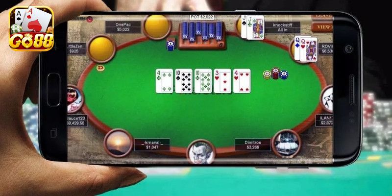 Học đánh Poker là gì theo từng vòng cược?